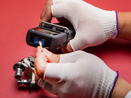 보푸라기가 적은 면봉 Lab Tips Polyester Swabs